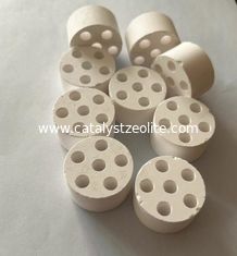 Hoge thermische stabiliteit Aluminium Catalyst Support 6 Hole 33mm 18mm