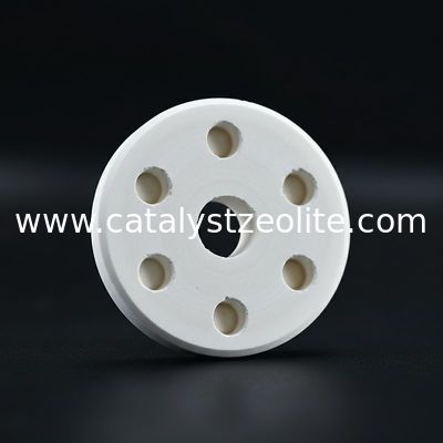Hoge thermische stabiliteit Aluminium Catalyst Support 6 Hole 33mm 18mm