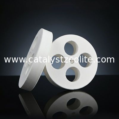 Hoge thermische stabiliteit Aluminium Catalyst Support 6 Hole 33mm 18mm